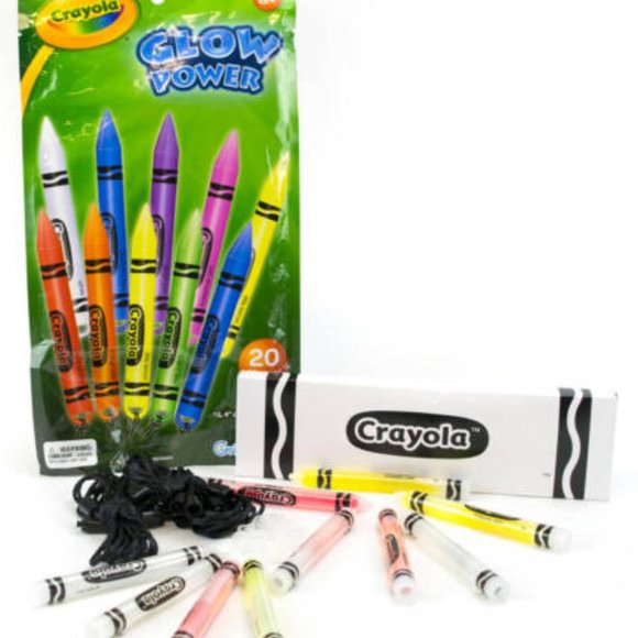 Over Pound of Bundle of Grin Studios Crayola Glow Bundle Plus Glow Lanterns !! - Picture 3 of 5